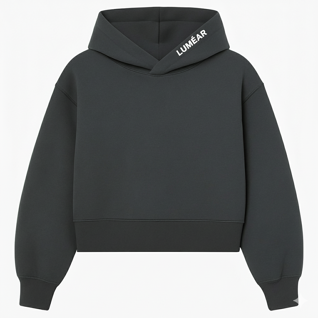 Edition 01 - The Essential Box-Fit Hoodie (Unisex) - Charcoal Grey