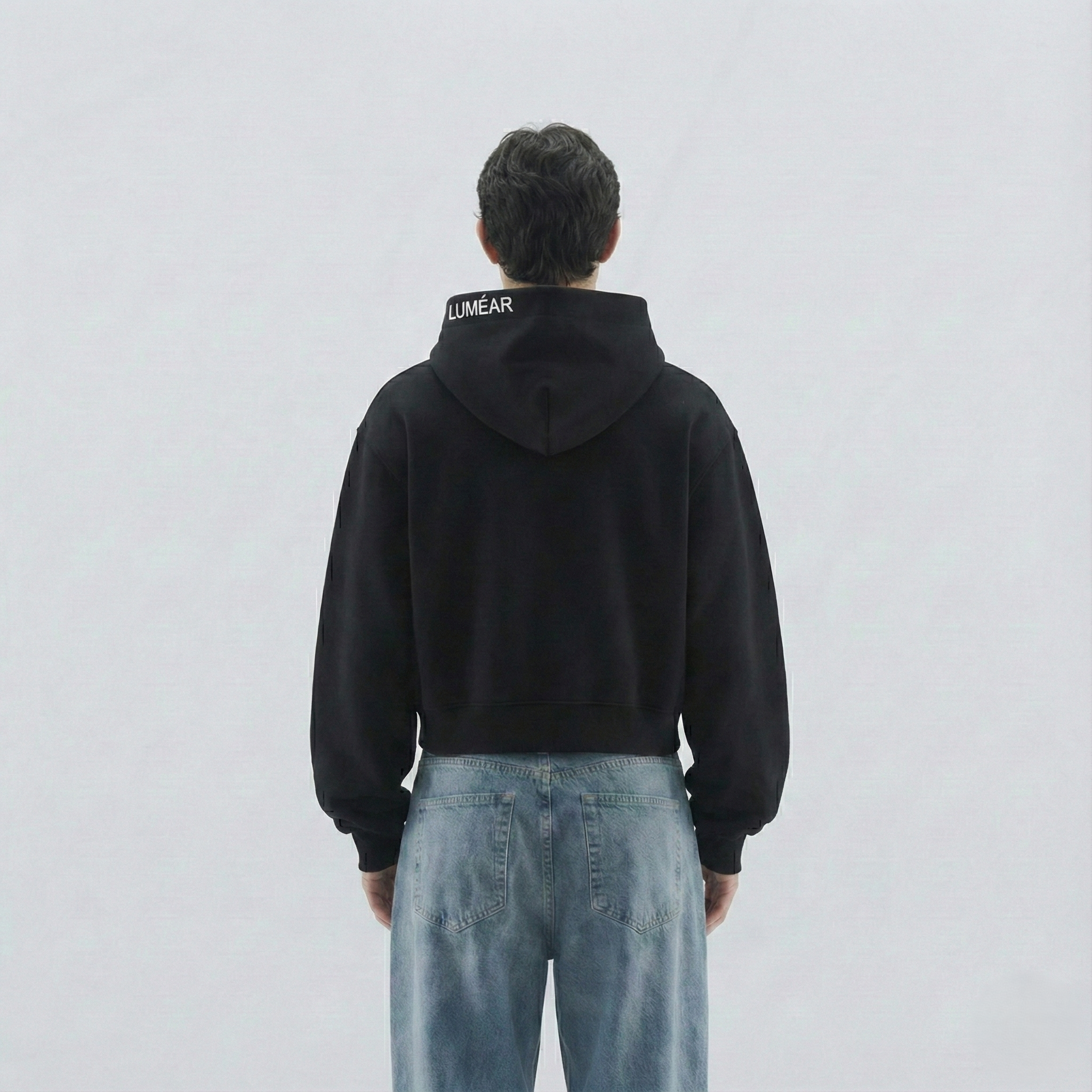 Edition 01 - The Essential Box-Fit Hoodie (Unisex) - Black