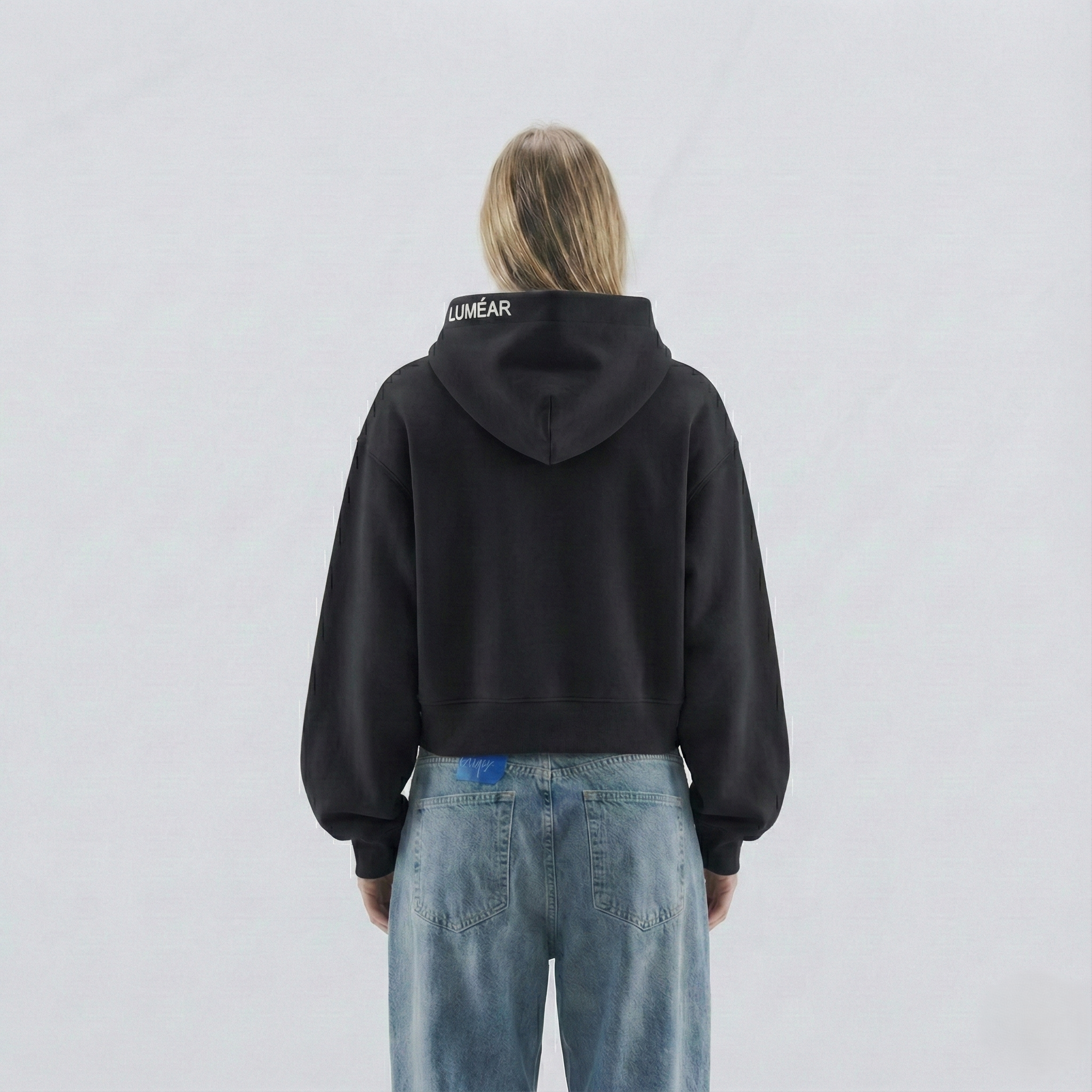 Edition 01 - The Essential Box-Fit Hoodie (Unisex) - Black