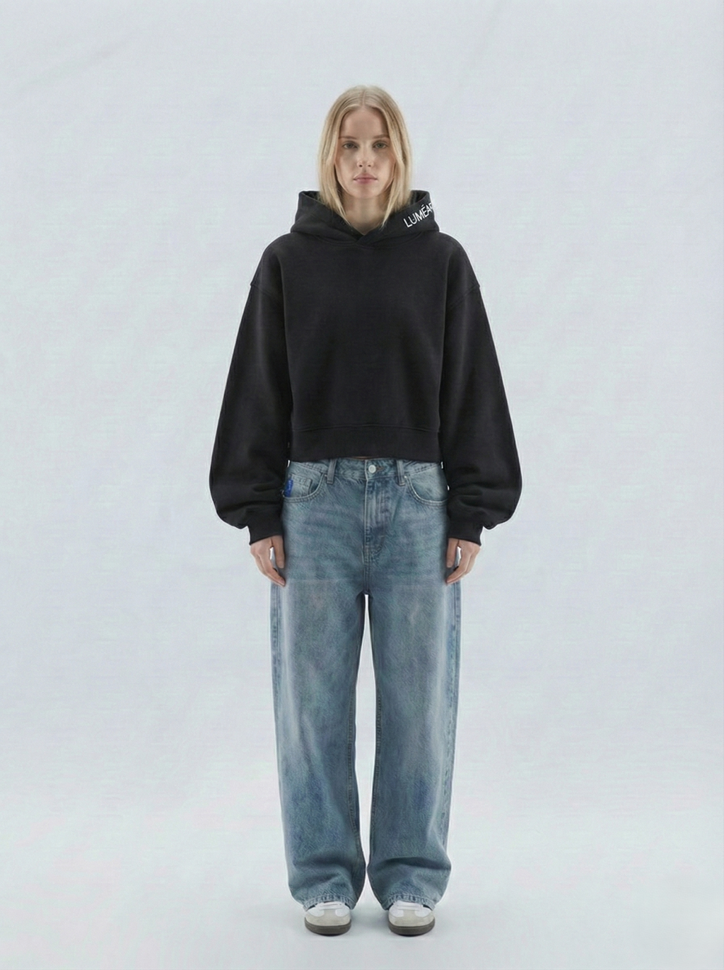 Edition 01 - The Essential Box-Fit Hoodie (Unisex) - Black