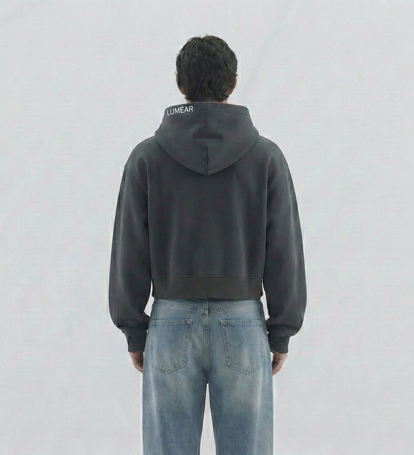 Edition 01 - The Essential Box-Fit Hoodie (Unisex) - Charcoal Grey