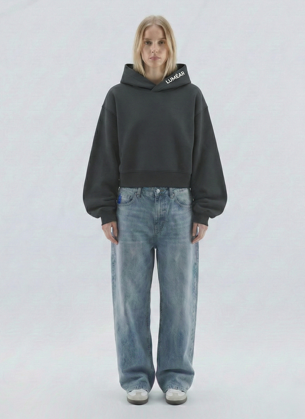 Edition 01 - The Essential Box-Fit Hoodie (Unisex) - Charcoal Grey