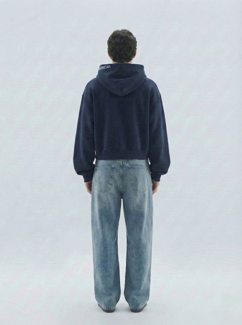 Edition 01 - The Essential Box-Fit Hoodie (Unisex) - Navy