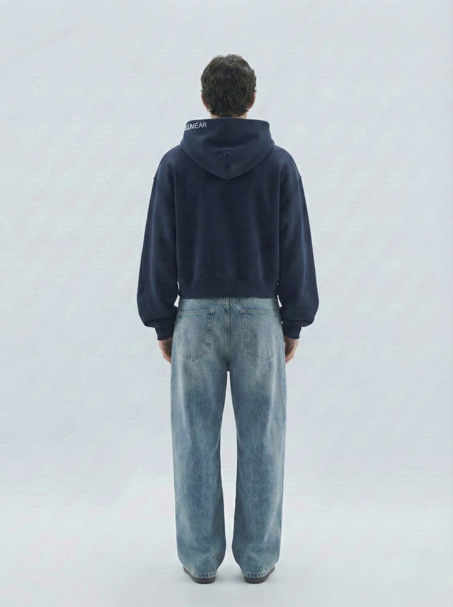 Edition 01 - The Essential Box-Fit Hoodie (Unisex) - Navy