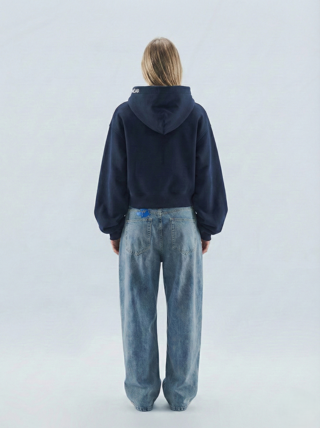 Edition 01 - The Essential Box-Fit Hoodie (Unisex) - Navy