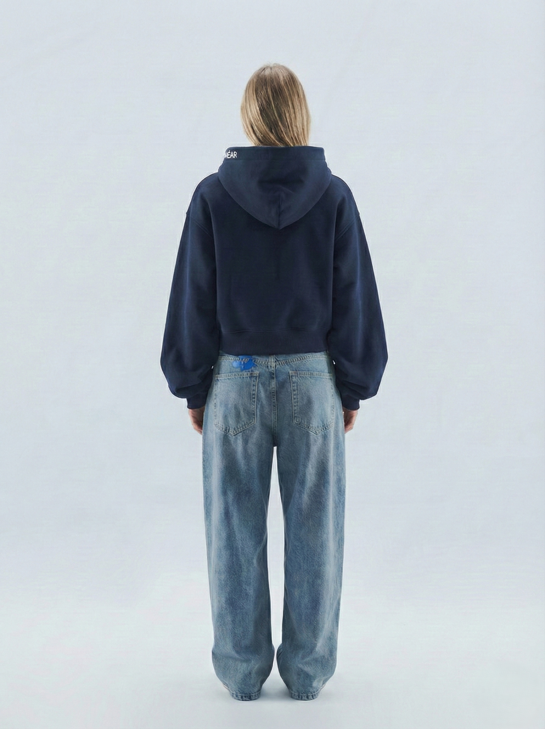 Edition 01 - The Essential Box-Fit Hoodie (Unisex) - Navy